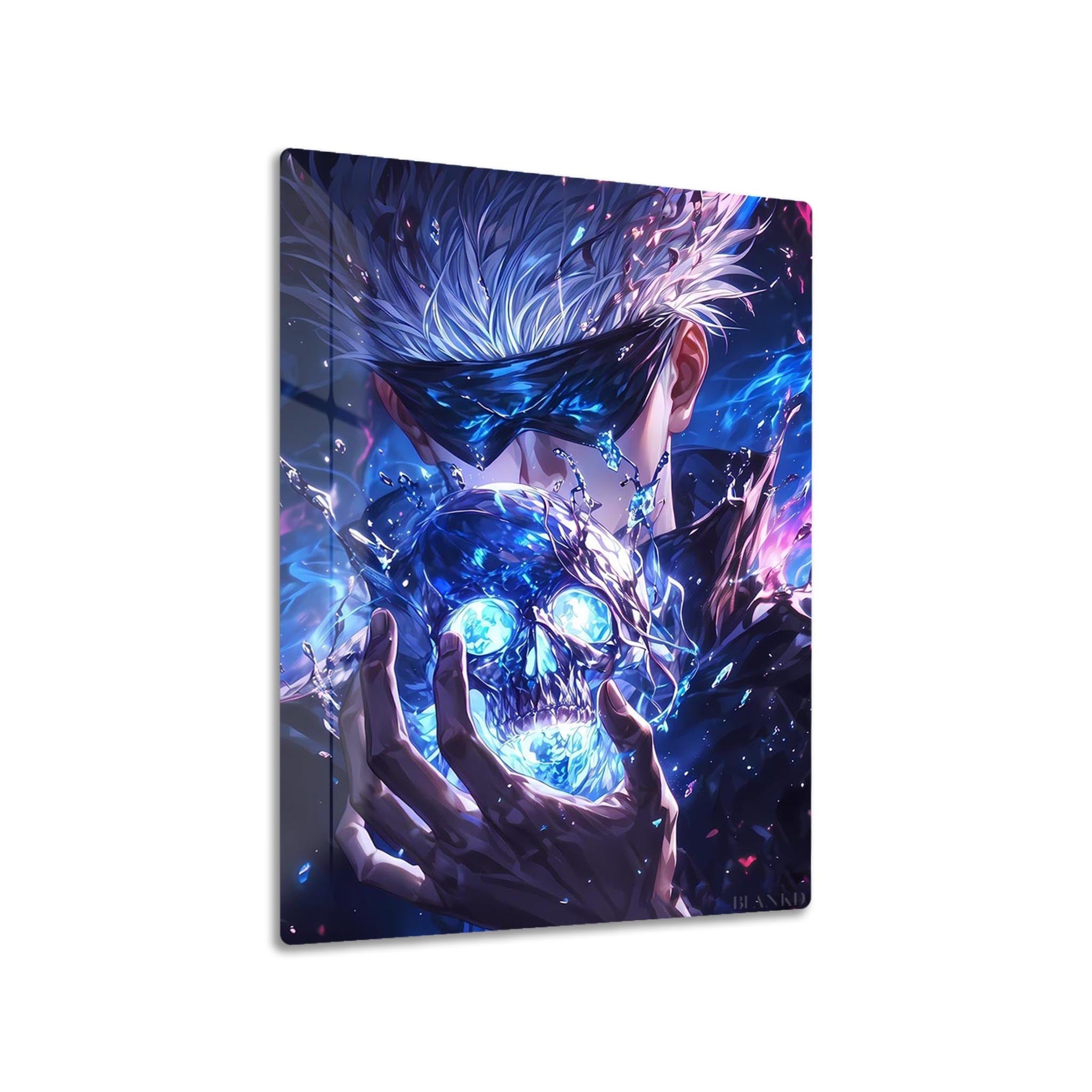 Limitless Void Gojo metal poster